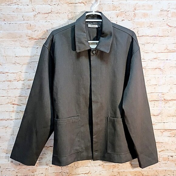 NWT Simple Project Inc. Men's Grey Short Jacket Size XL
